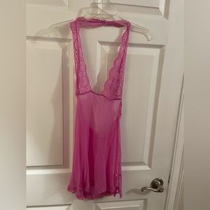 Victorias Secret 2005 y2k lingerie in bubblegum pink
